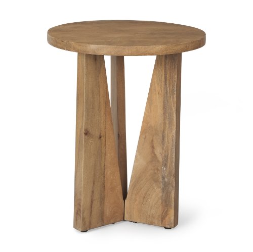 70112 - Mattius Light Wood Accent Table