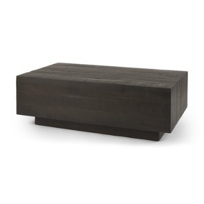 70118 - Hayden Dark Brown Wood Rectangular Coffee Table