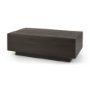70118 - Hayden Dark Brown Wood Rectangular Coffee Table