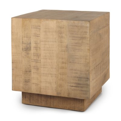 70124 - Hayden Light Brown Wood End/Side Table