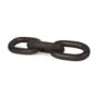 70154 - Tayla Large Black-Brown Wood Chain Link