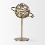 69997 - Atlas 10.0L x 8.0W x 12.0H Gold Metal Solar System Ornament