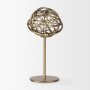 69997 - Atlas 10.0L x 8.0W x 12.0H Gold Metal Solar System Ornament