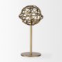 69997 - Atlas 10.0L x 8.0W x 12.0H Gold Metal Solar System Ornament