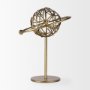 69997 - Atlas 10.0L x 8.0W x 12.0H Gold Metal Solar System Ornament