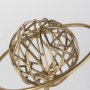 69997 - Atlas 10.0L x 8.0W x 12.0H Gold Metal Solar System Ornament
