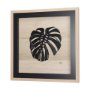 14341 - Tropican Leave I by Mercana Studio a Hand Embellished Textured Framed Art Print