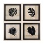 14342 - Tropican Leave II by Mercana Studio a Hand Embellished Textured Framed Art Print