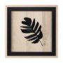14344 - Tropican Leave IV by Mercana Studio a Hand Embellished Textured Framed Art Print