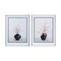 14353 - Autumn Branches I by Mercana Studio a Hand Embellished Textured Framed Art Print Matted under Glass