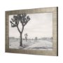 14357 - Surf Fence by Mercana Studio a Hand Embellished Textured Framed Art Print