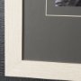 14362 - Standing Bear by Chad Mackay a Hand Embellished Textured Framed Photo Art Print Matted under Glass