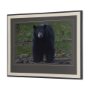 14362 - Standing Bear by Chad Mackay a Hand Embellished Textured Framed Photo Art Print Matted under Glass