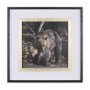 14372 - Mom and Cub by Chad Mackay a Hand Embellished Textured Framed Photo Art Print Matted under Glass