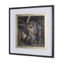 14372 - Mom and Cub by Chad Mackay a Hand Embellished Textured Framed Photo Art Print Matted under Glass