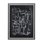 14375 - Horse Herd II by Mercana Studio a Hand Embellished Textured Framed Art Print