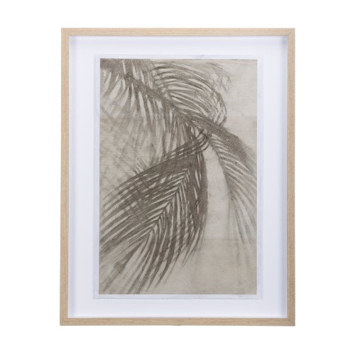 14380 - Shadows on Wood I by Mercana Studio a Hand Embellished Textured Framed Art Print Matted under Glass