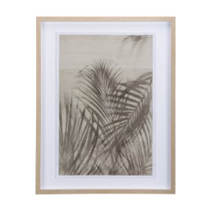 Shadows on Wood II by Mercana Studio a Hand Embellished Textured Framed Art Print Matted under Glass