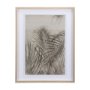 14381 - Shadows on Wood II by Mercana Studio a Hand Embellished Textured Framed Art Print Matted under Glass