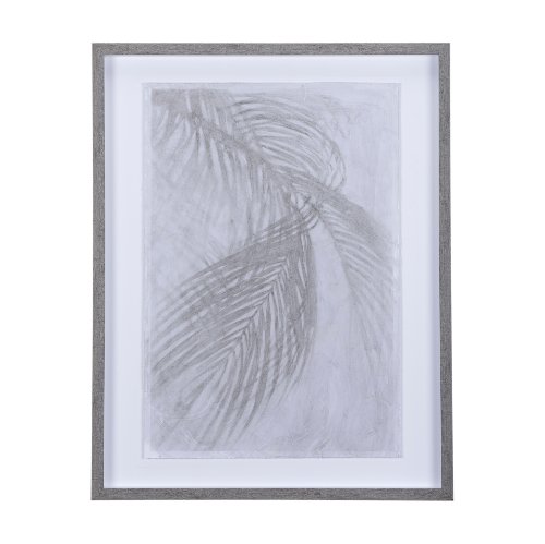 14384 - Shadows I by Mercana Studio a Hand Embellished Textured Framed Art Print Matted under Glass