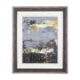 14409 - Silver and gold Inspiration I by Mercana Studio a Hand Embellished Textured Framed Art Print