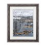 14410 - Silver and gold Inspiration II by Mercana Studio a Hand Embellished Textured Framed Art Print