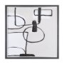 14413 - Neutral Shapes II by Mercana Studio a Hand Embellished Textured Framed Art Print Matted under Glass