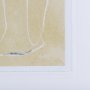 14418 - Thread Yellow I by Mercana Studio a Hand Embellished Textured Framed Art Print Matted under Glass