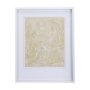 14420 - Thread Yellow III by Mercana Studio a Hand Embellished Textured Framed Art Print Matted under Glass