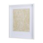 14420 - Thread Yellow III by Mercana Studio a Hand Embellished Textured Framed Art Print Matted under Glass