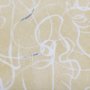 14420 - Thread Yellow III by Mercana Studio a Hand Embellished Textured Framed Art Print Matted under Glass