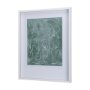 14421 - Thread Green I by Mercana Studio a Hand Embellished Textured Framed Art Print Matted under Glass