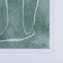 14421 - Thread Green I by Mercana Studio a Hand Embellished Textured Framed Art Print Matted under Glass