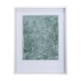 14422 - Thread Green II by Mercana Studio a Hand Embellished Textured Framed Art Print Matted under Glass