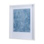 14424 - Thread Blue I by Mercana Studio a Hand Embellished Textured Framed Art Print Matted under Glass