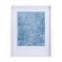 14425 - Thread Blue II by Mercana Studio a Hand Embellished Textured Framed Art Print Matted under Glass
