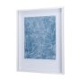 14425 - Thread Blue II by Mercana Studio a Hand Embellished Textured Framed Art Print Matted under Glass