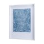 14426 - Thread Blue III by Mercana Studio a Hand Embellished Textured Framed Art Print Matted under Glass