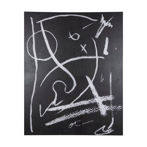 102267-L - Doodle I by Mercana Studio a Hand Embellished Textured Canvas