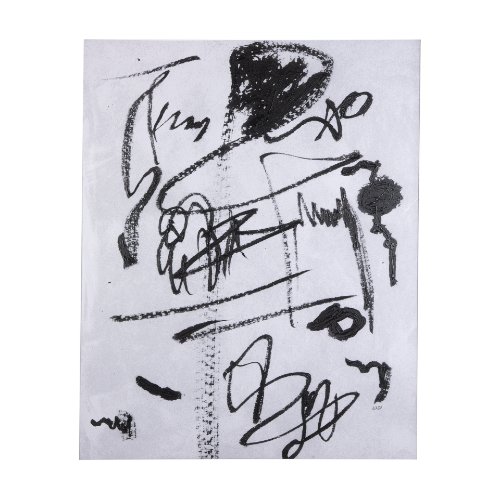 102268-L - Doodle II by Mercana Studio a Hand Embellished Textured Canvas