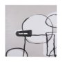 102269-L - Neutral Shapes I by Mercana Studio a Hand Embellished Textured Canvas