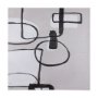 102270-L - Neutral Shapes II by Mercana Studio a Hand Embellished Textured Canvas