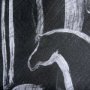 102272-L - Horse Herd II by Mercana Studio a Hand Embellished Textured Canvas