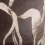 102274-S - Horse Herd IV by Mercana Studio a Hand Embellished Textured Canvas