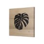 102275-S - Tropical Leaf I by Mercana Studio a Hand Embellished Textured Canvas