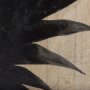 102276-L - Tropical Leaf II by Mercana Studio a Hand Embellished Textured Canvas