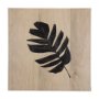 102279-L - Tropical Leaf IV by Mercana Studio a Hand Embellished Textured Canvas
