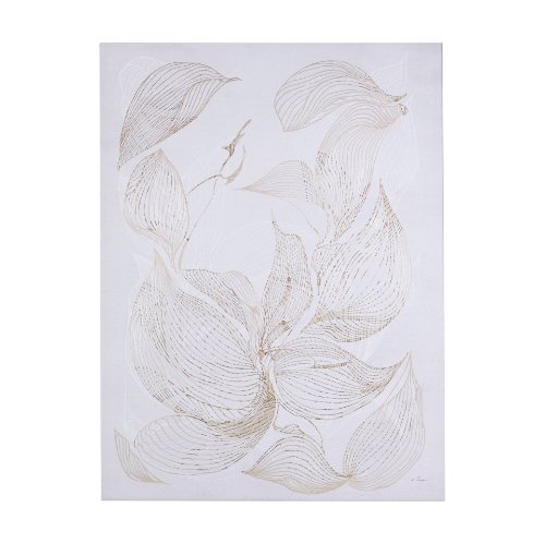 102303-L - Interplay I by Mercana Studio a Hand Embellished Textured Canvas