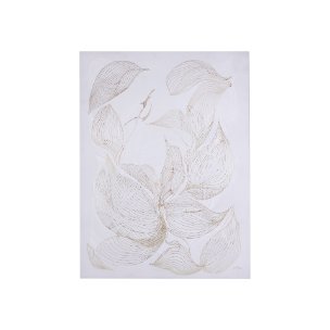Interplay I by Mercana Studio a Hand Embellished Textured Canvas