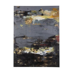 Silver and gold inspiration I by Mercana Studio a Hand Embellished Textured Canvas